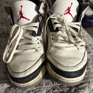 Nike Black and White High-Top Sneakers